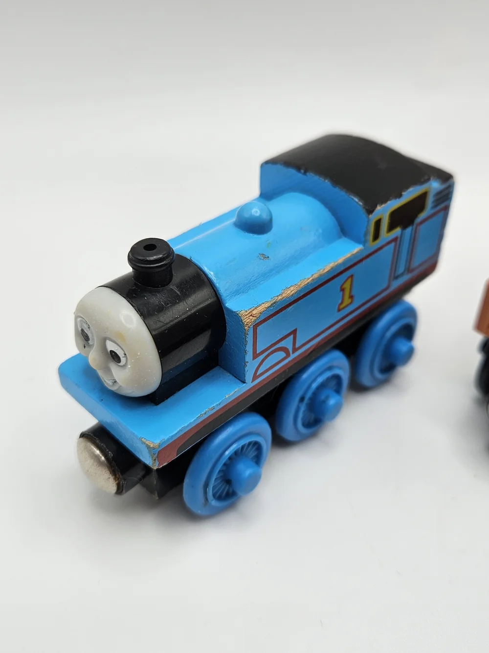 Thomas the Train Wooden Railway Set Thomas Bertie Bus Present Cargo Car Train